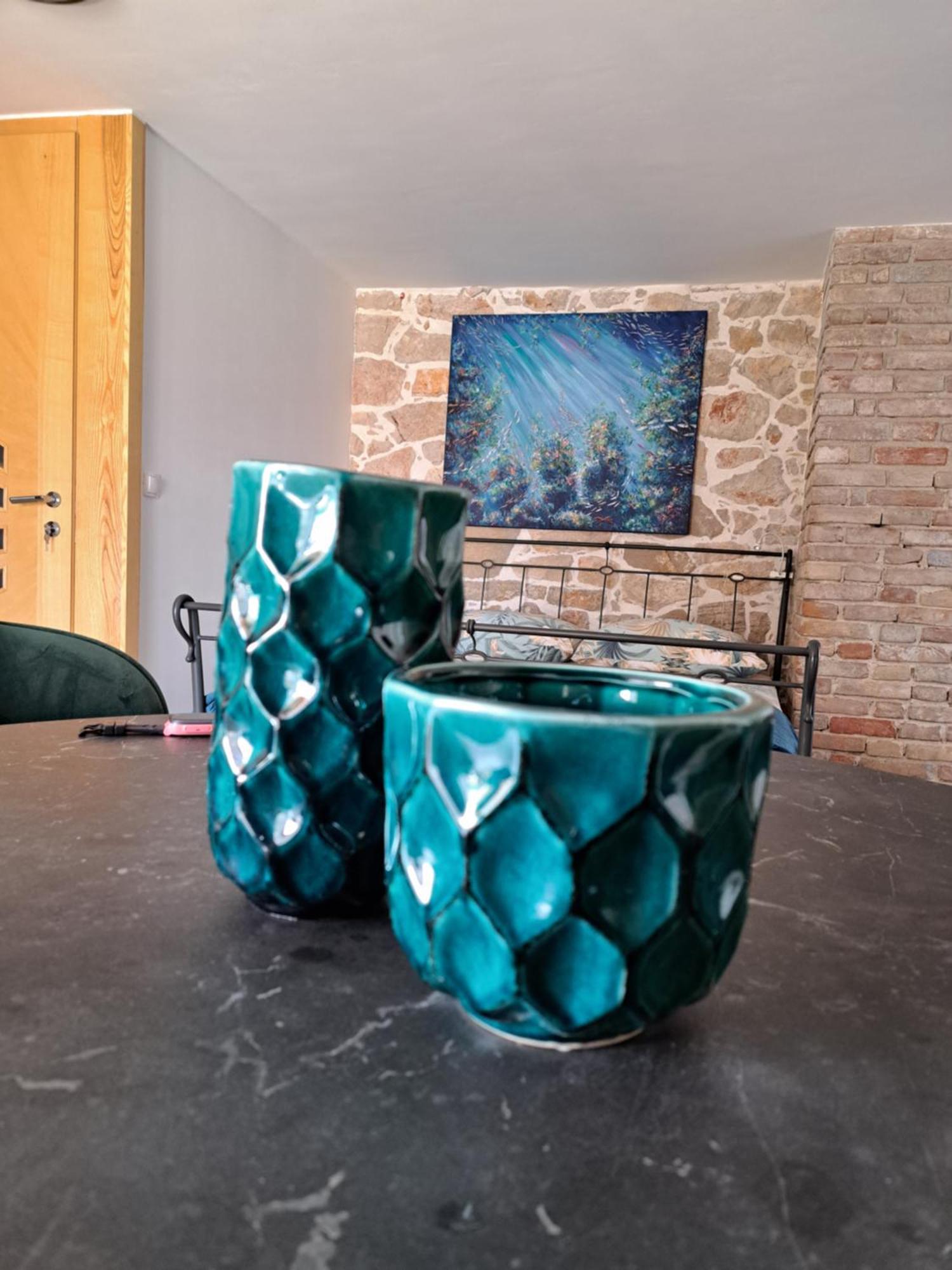 Jardin Kapetanova Kuca Appartement Veli Iž Buitenkant foto