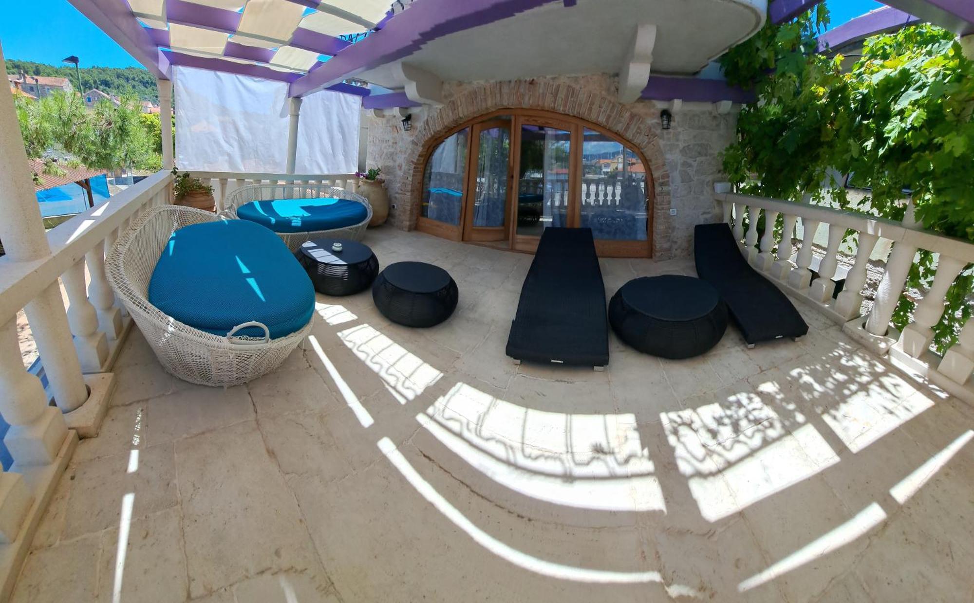 Jardin Kapetanova Kuca Appartement Veli Iž Buitenkant foto