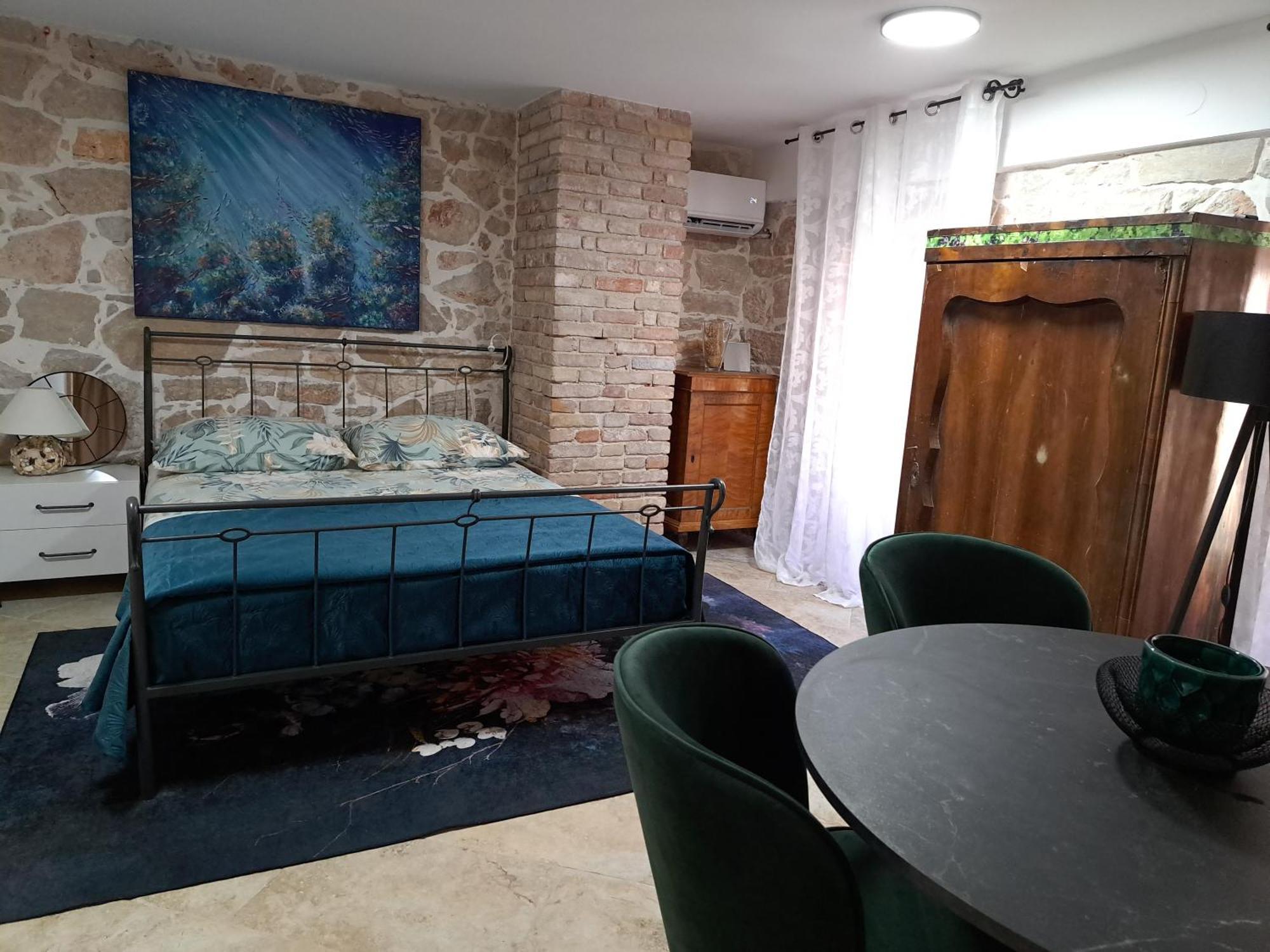 Jardin Kapetanova Kuca Appartement Veli Iž Buitenkant foto